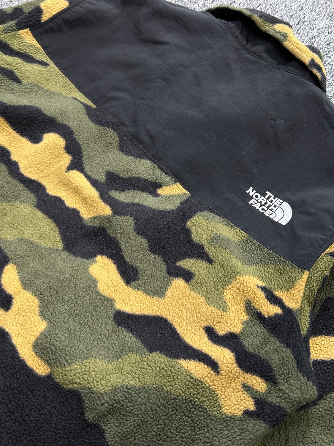 노스페이스 카모 플리스 집업  상품이미지4