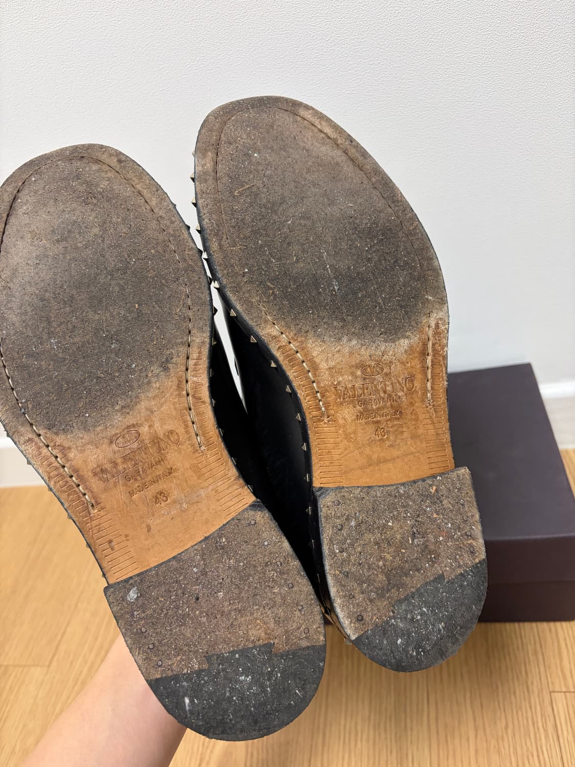 발렌티노 락 스터드 더비 슈즈 상품이미지6