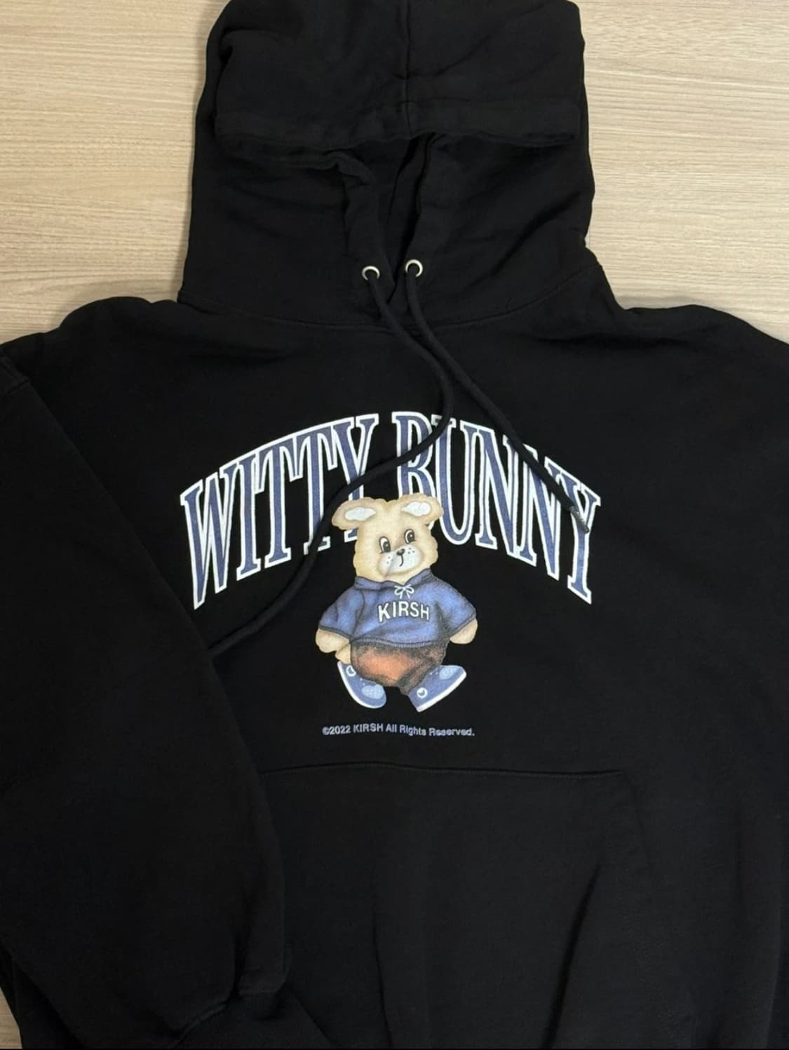 키르시 위티버니 후드티 블랙 상품이미지1