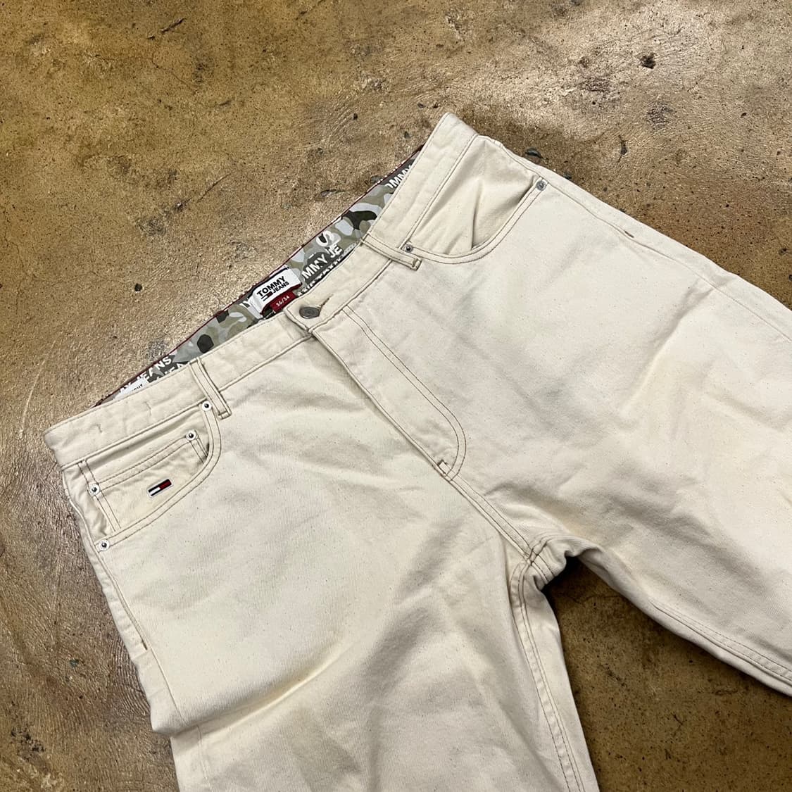 [정품] 타미힐피거 아이보리 청바지 b16 상품이미지1