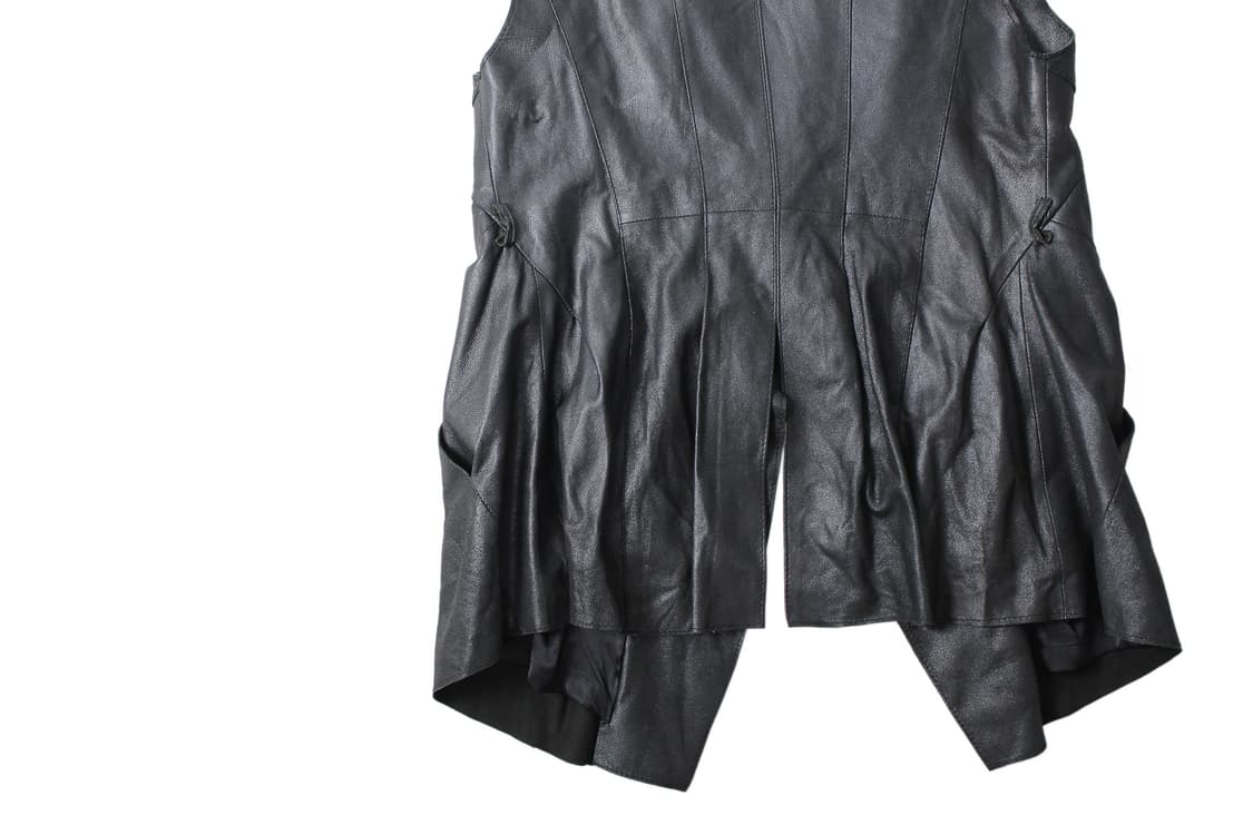  2000s Japan Made Leather Vest 상품이미지6
