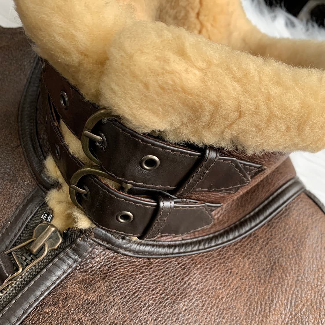 U.S. ARMY 에어포스 B-3 TYPE 무스탕 1702 상품이미지5