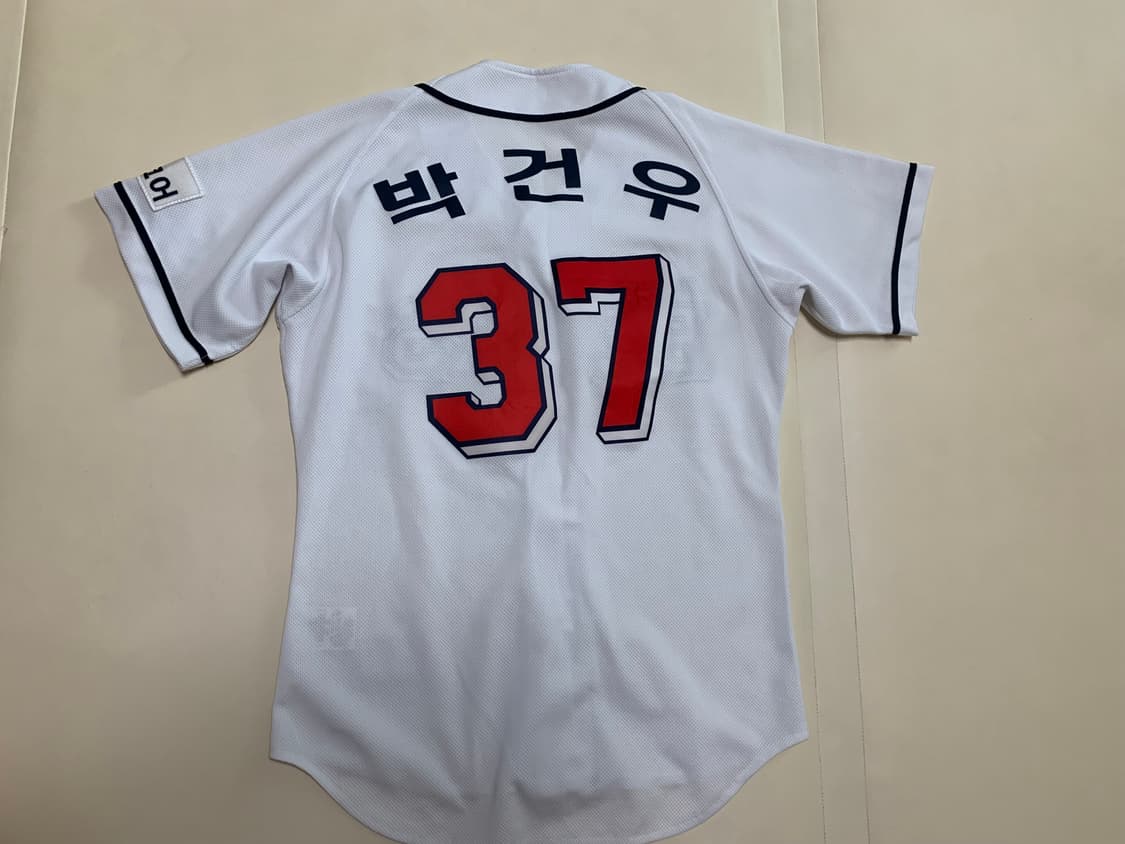 KBO두산베어스 홈 유니폼/져지90 /37 박건우 상품이미지2