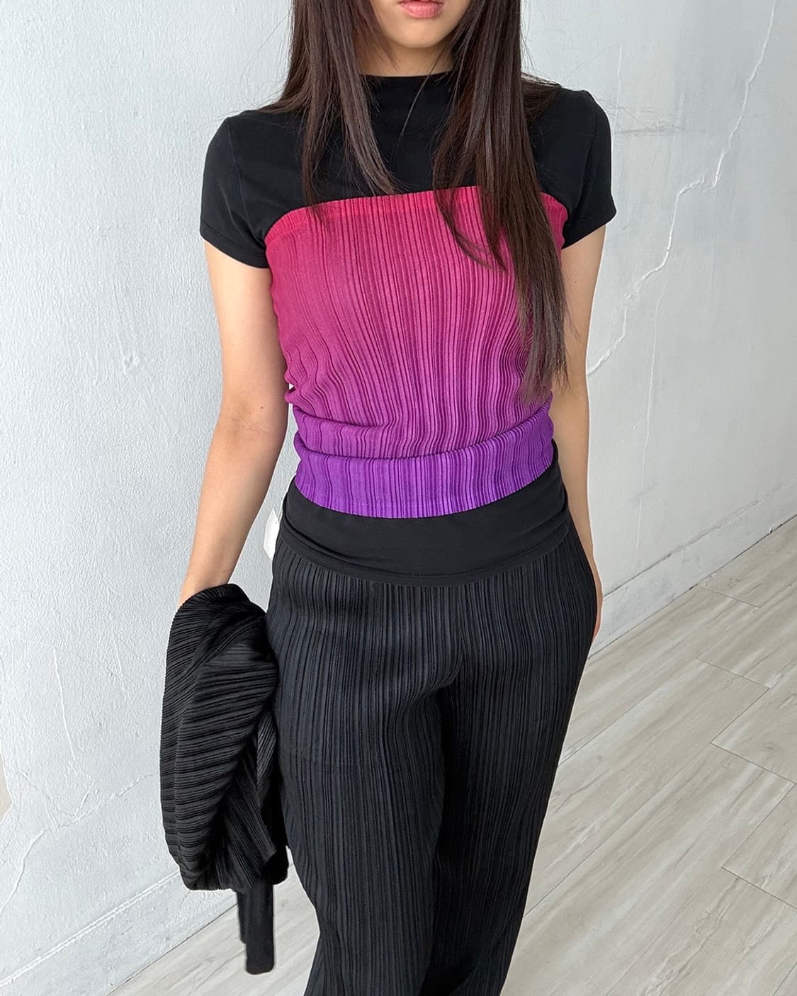 Issey Miyake Pleats Please Pleated top 상품이미지2