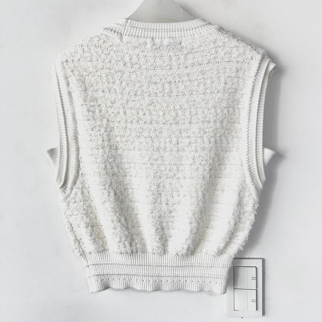 폼스튜디오 23 텍스처드 니트 베스트 상품이미지5