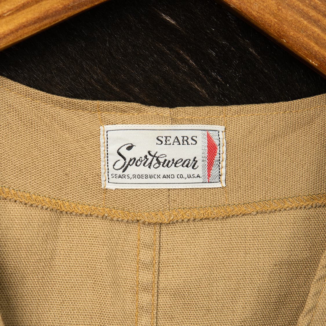 [110] 60s SEARS USA 헌팅 베스트  상품이미지8