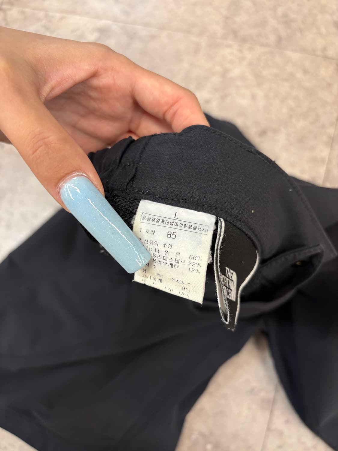 노스페이스 반바지 블랙 #csz153 상품이미지4
