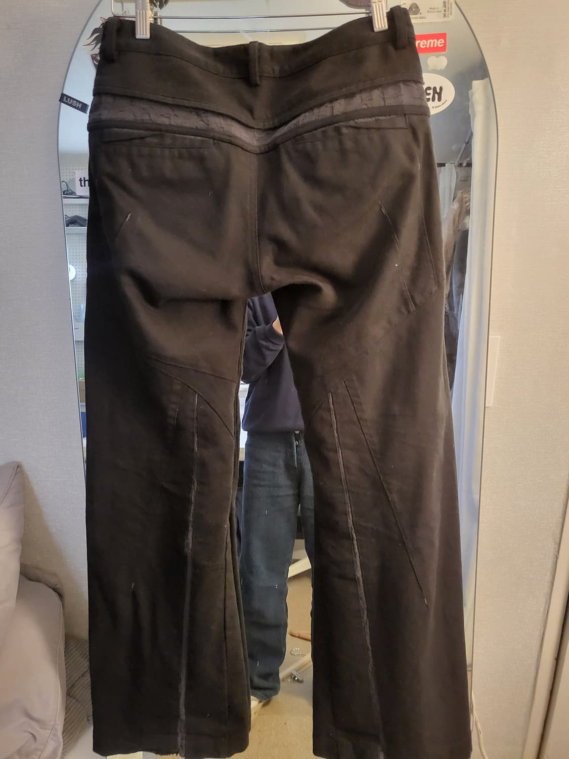 엑슬림 ep.6 woman trousers black L사이즈 상품이미지3