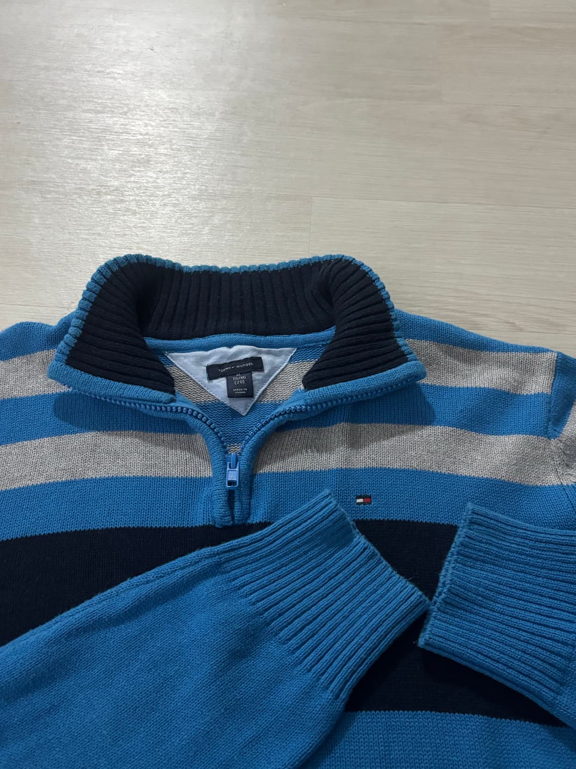 타미힐피거 반집업니트 XL 상품이미지8
