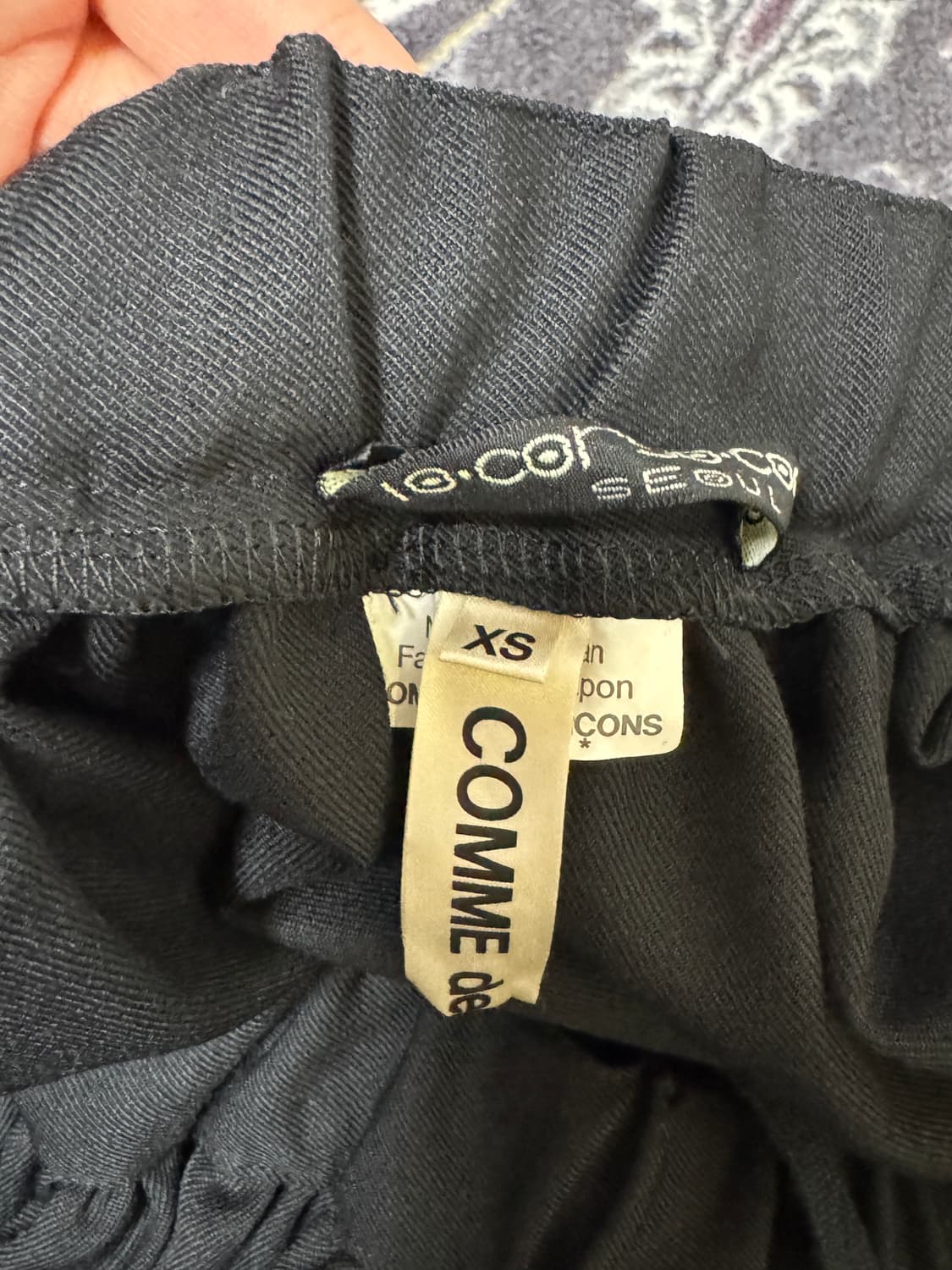 꼼데가르송 스커트 상품이미지2