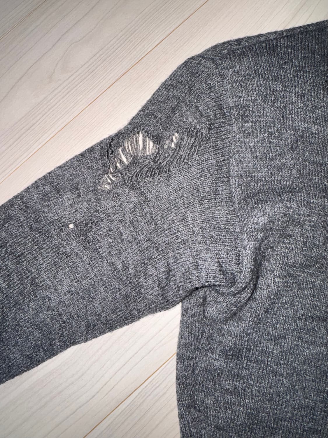 그레이 니트 상품이미지3