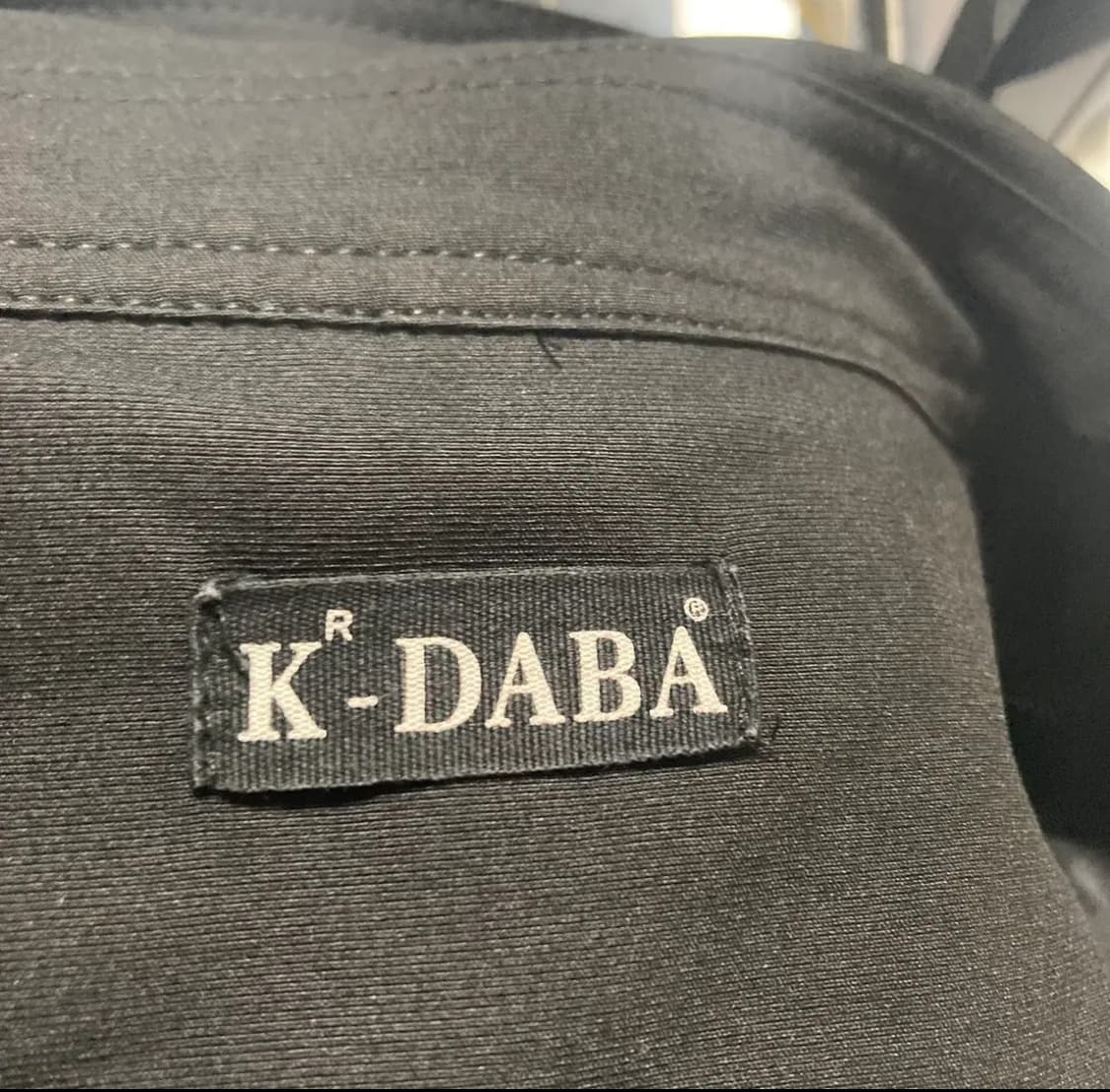 K-DABA 여성블랙트렌치코트 M호호상점 상품이미지3