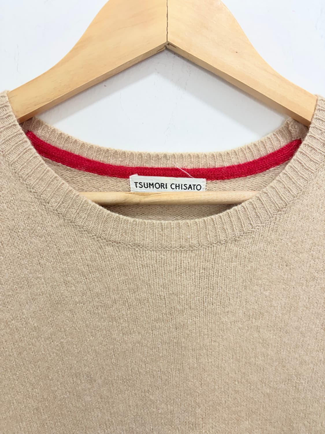 Tsumori chisato 베이지 니트 스웨터 상품이미지6