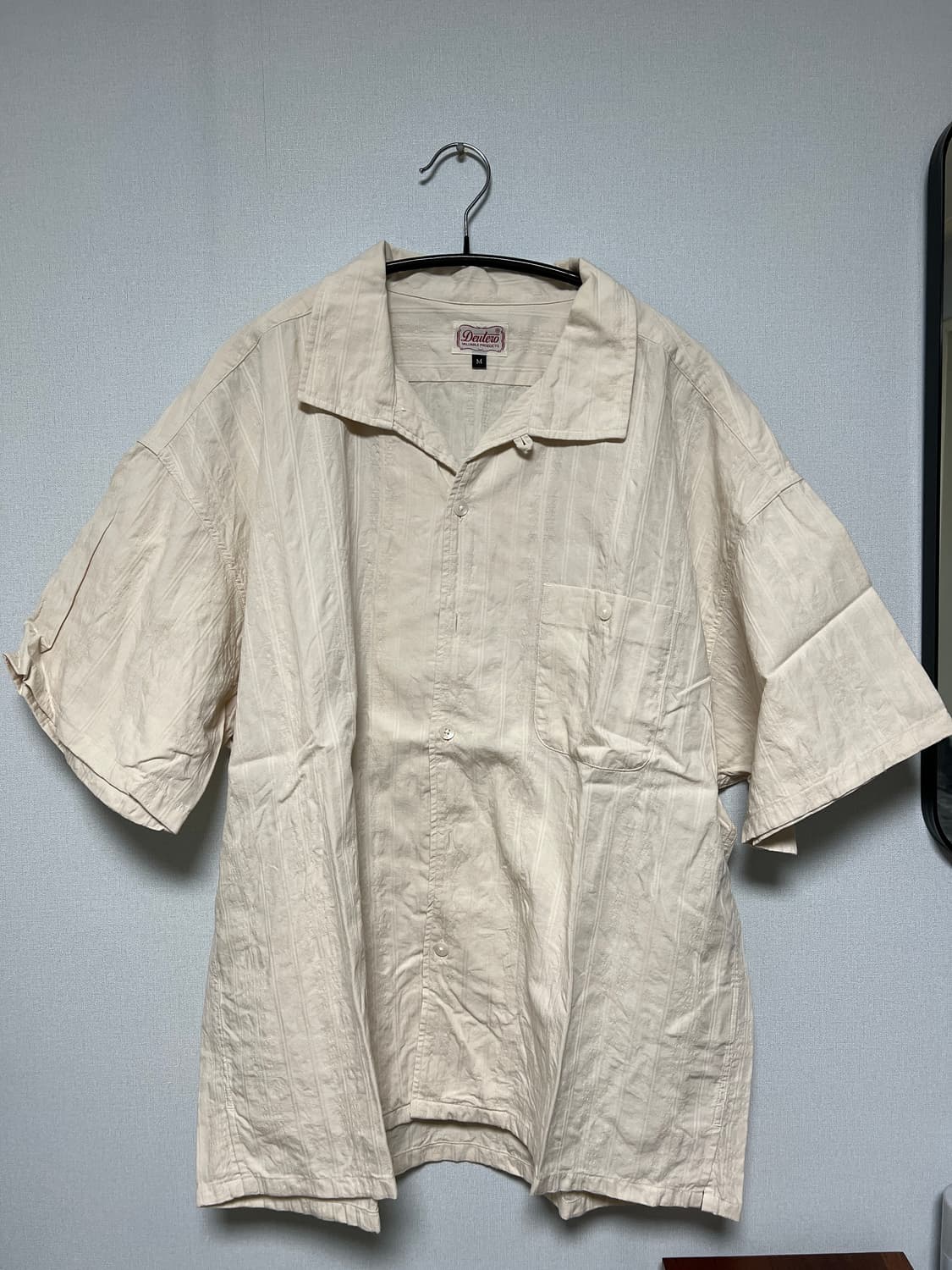 [M] 듀테로 로미오 반팔 셔츠 새상품급 상품이미지6