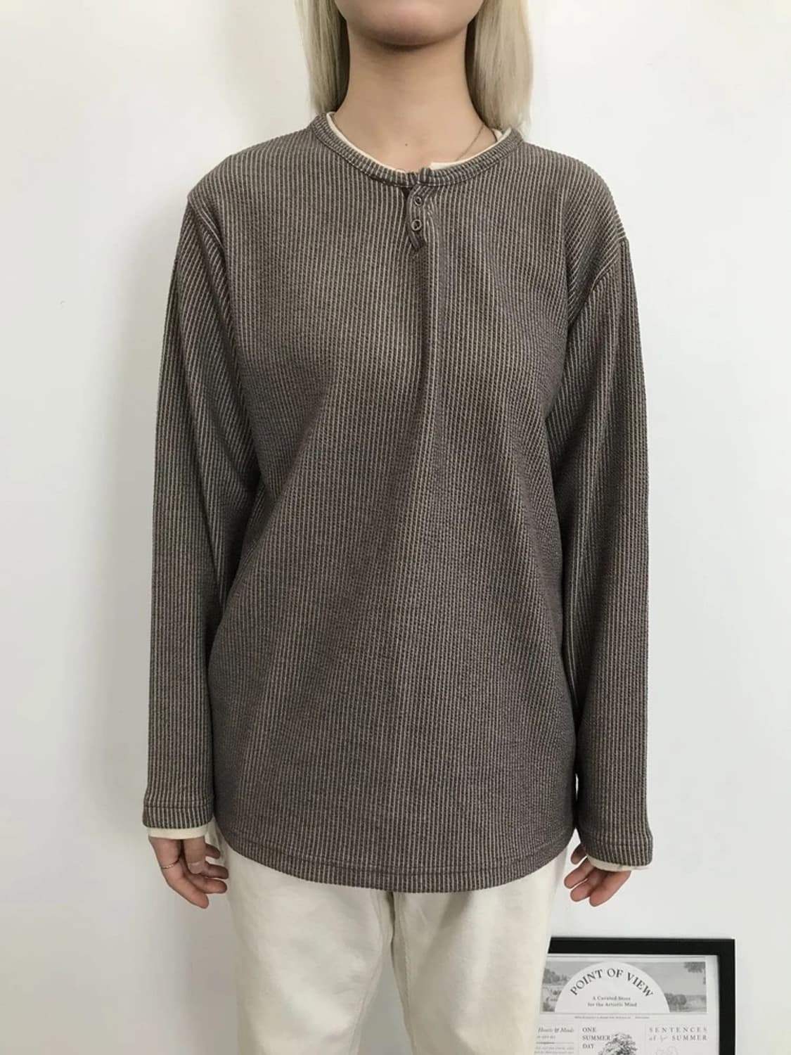 Kentucky Home Henley Long Sleeve 상품이미지2