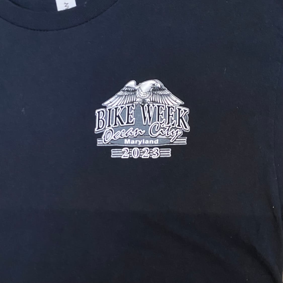 미국 빈티지 바이크위크 프린팅 길단 락티셔츠 반팔티 상품이미지5