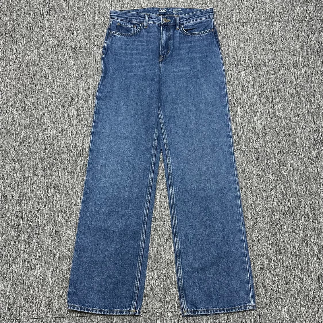 Cos 코스 청바지 스트레이트 레그 루즈 핏 엑스트라 롱 진 상품이미지3