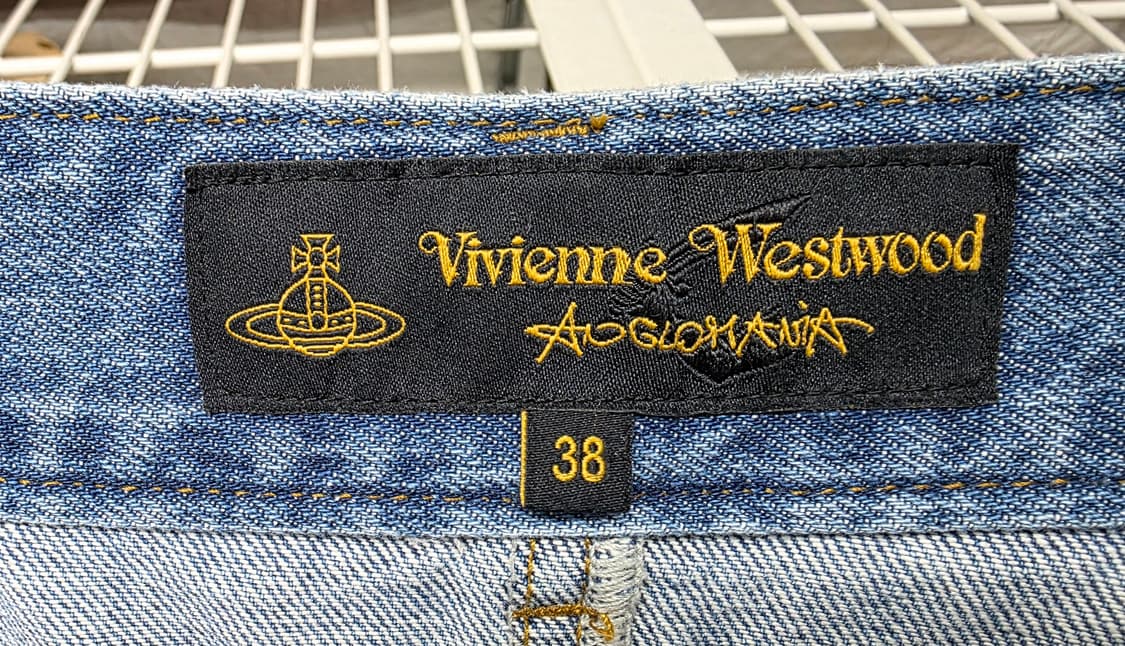 비비안웨스트우드 데님스커트 26 데님치마 데님 롱스커트 WM36 상품이미지5