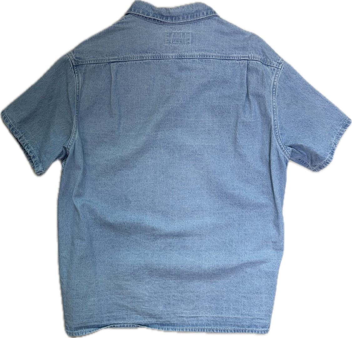 디스이즈네버댓 Washed Denim S/S Shirt Washed Bl 상품이미지7