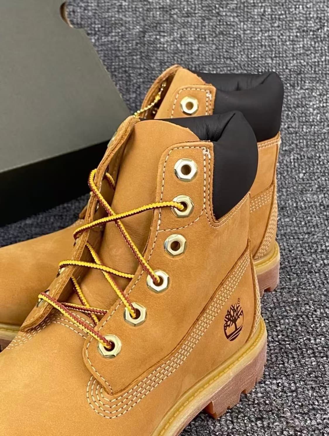 팀버랜드 프리미엄 6인치 워터프루프 부츠 위트 누벅 270mm 상품이미지5