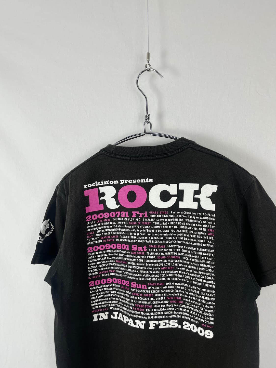 Vintage 스컬 프린트 락 티셔츠  상품이미지4