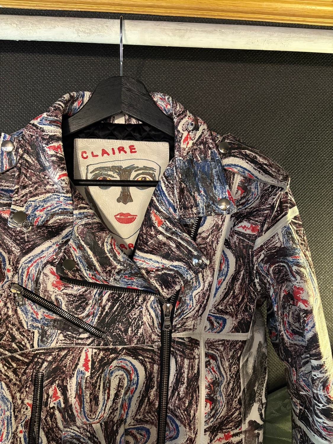 Claire Barrow hand painting jacket 상품이미지3