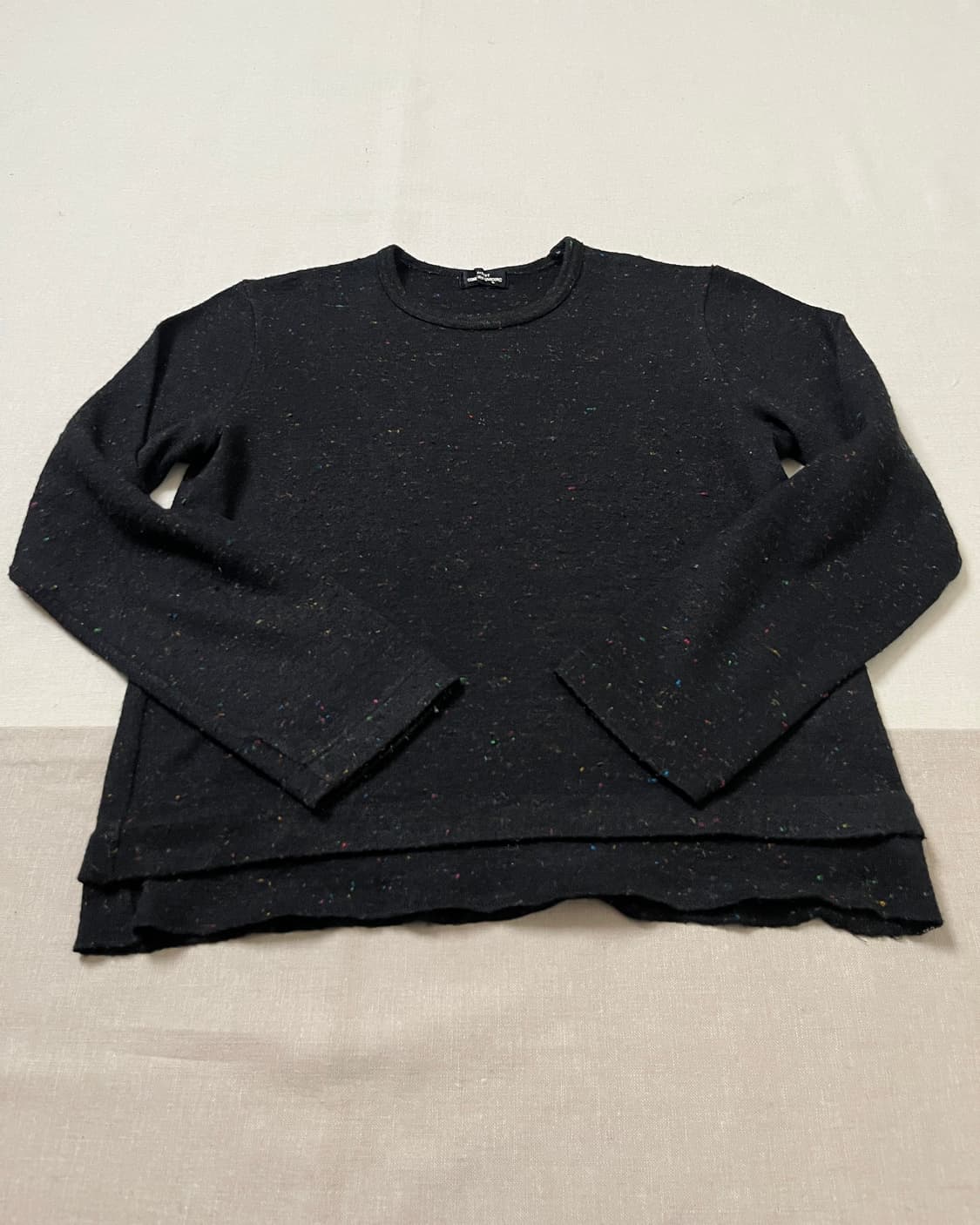 꼼데가르송 네프울 레이어드 컷앤소 comme des garcons 니트 상품이미지4