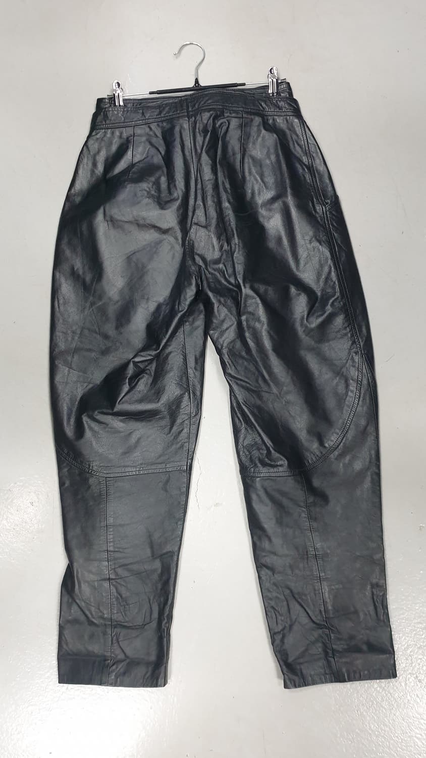 블랙 가죽 바지26~27 상품이미지2
