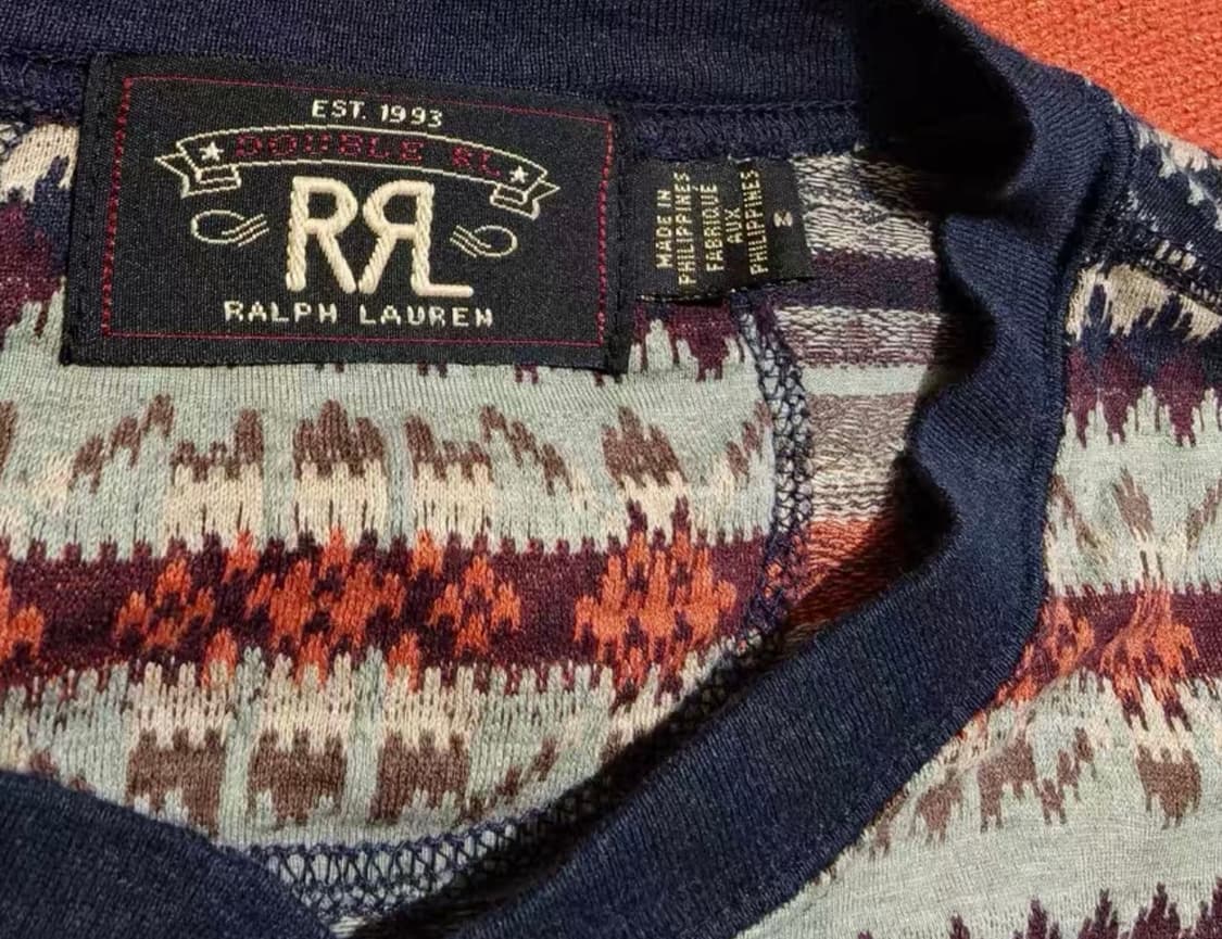 rrl 페어아일 헨리넥 m 상품이미지3