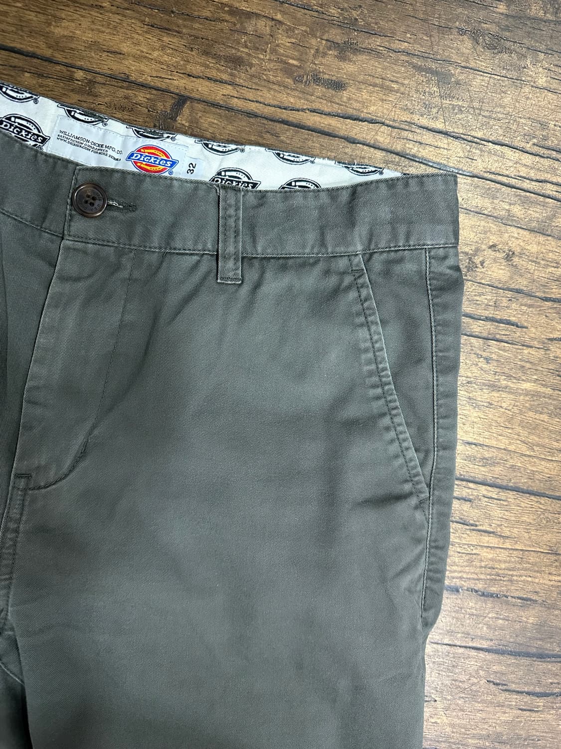 Dickies 디키즈 면바지 32 카키 상품이미지4