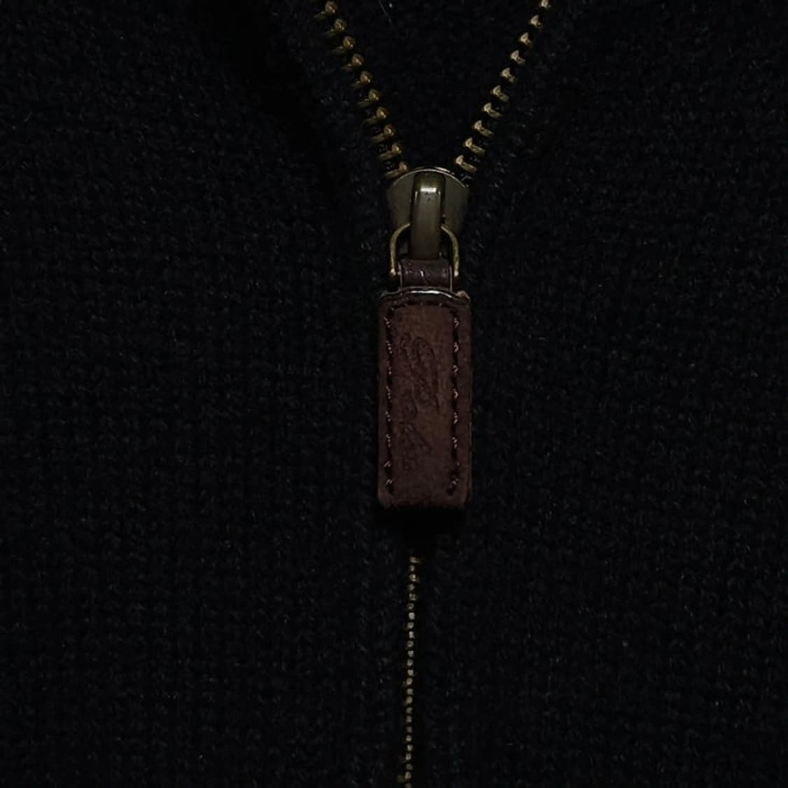 95)POLO 폴로 랄프로렌 캐시미어100% 하프집업 니트 블랙 상품이미지2