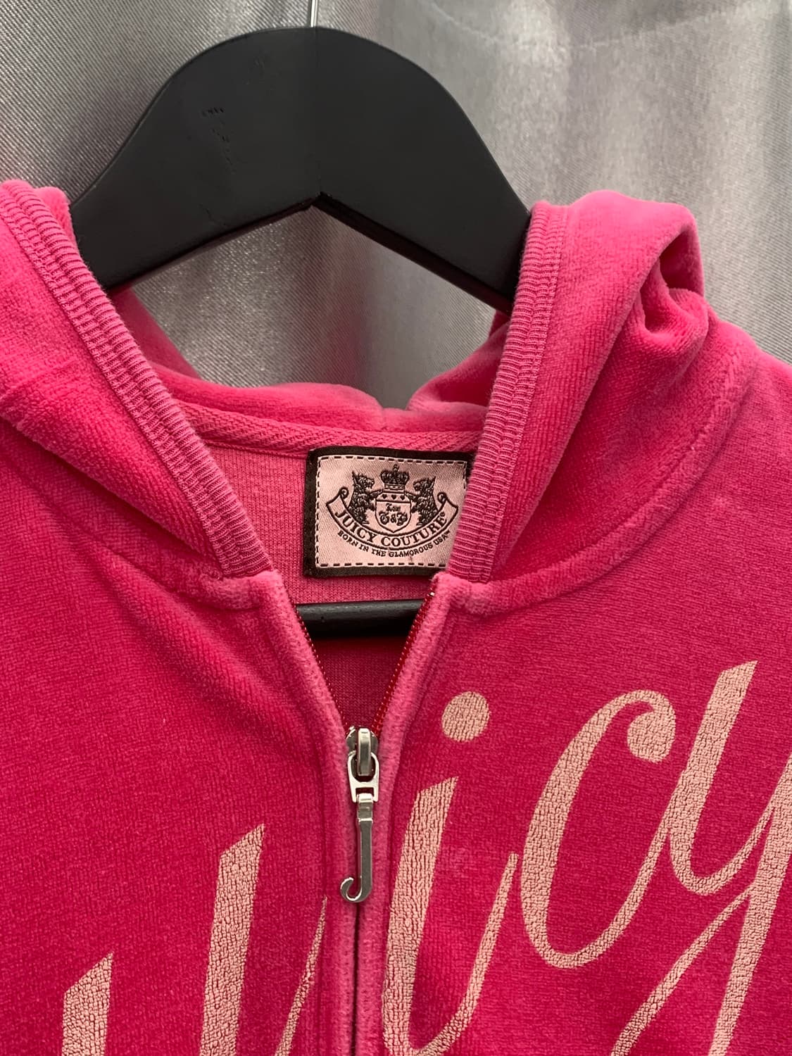 Juicy Couture Y2k  Velvet Hood Zip up 상품이미지6