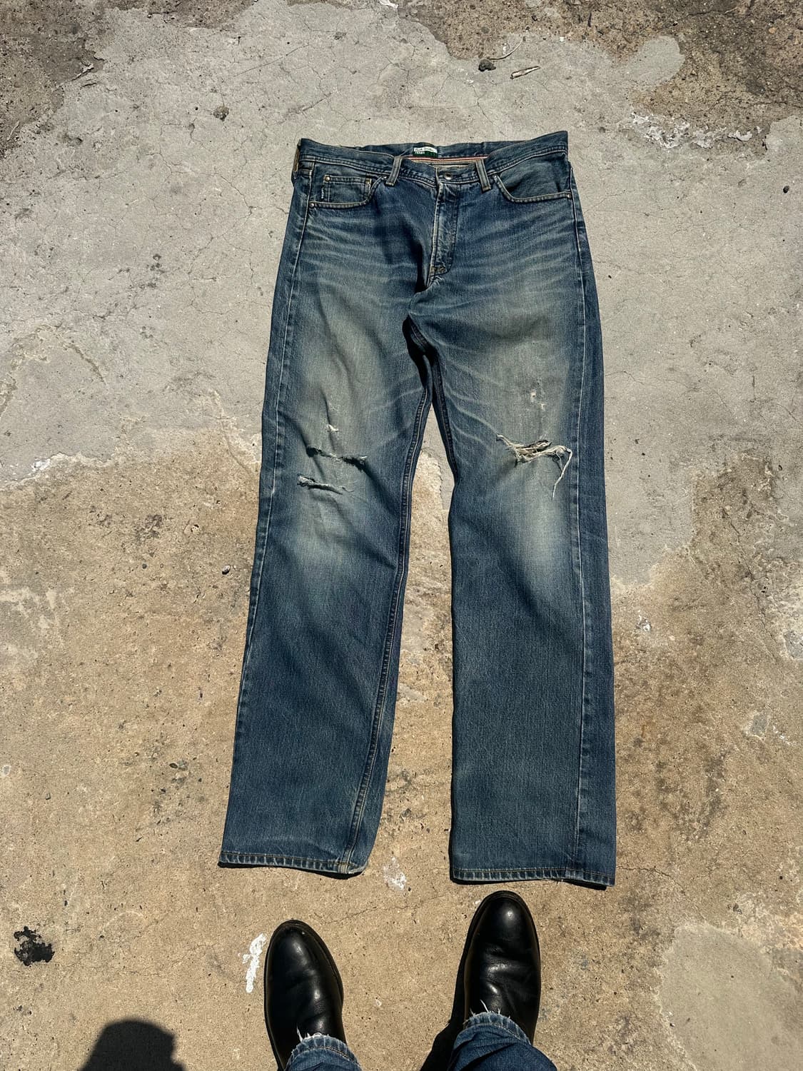 Paul Smith jeans distressed washed denim 상품이미지4