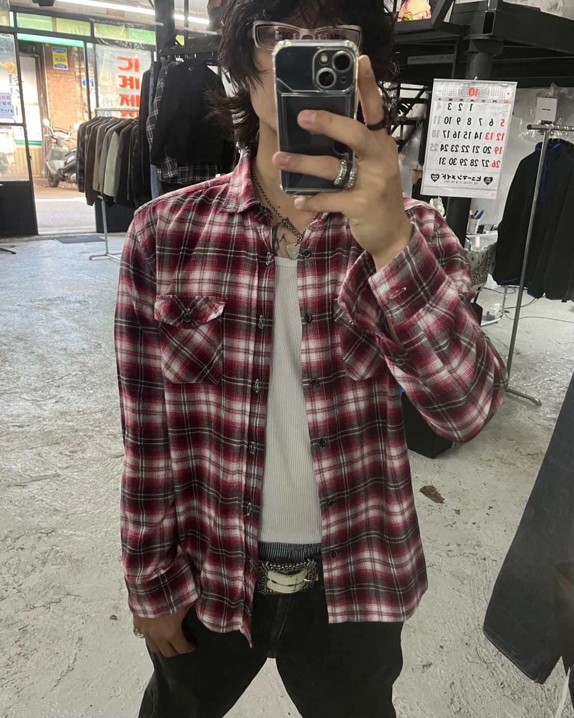 Airwalk check shirt 상품이미지2