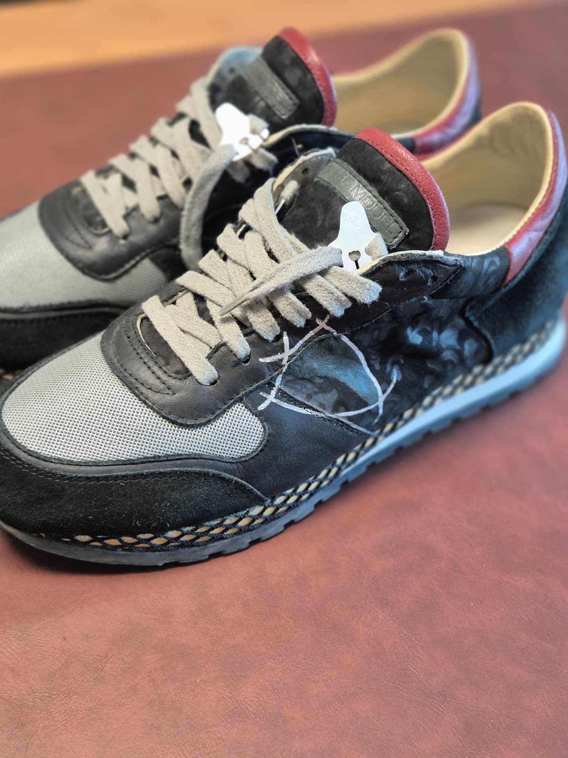 실착용2회255-260(40) 정품 필립모델 스니커즈 상품이미지7