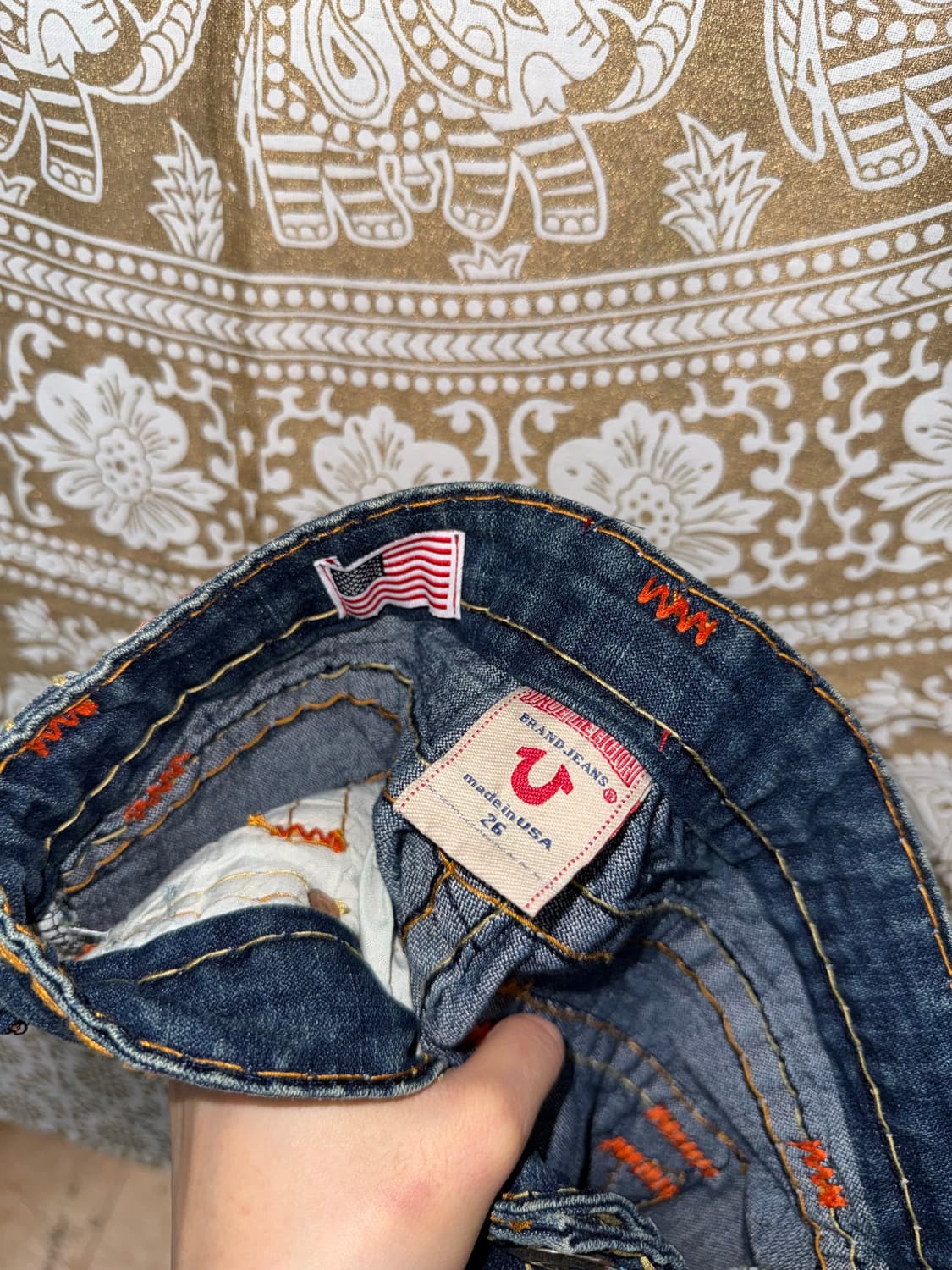 트루릴리젼 조이 슈퍼티 부츠컷 데님팬츠  상품이미지8