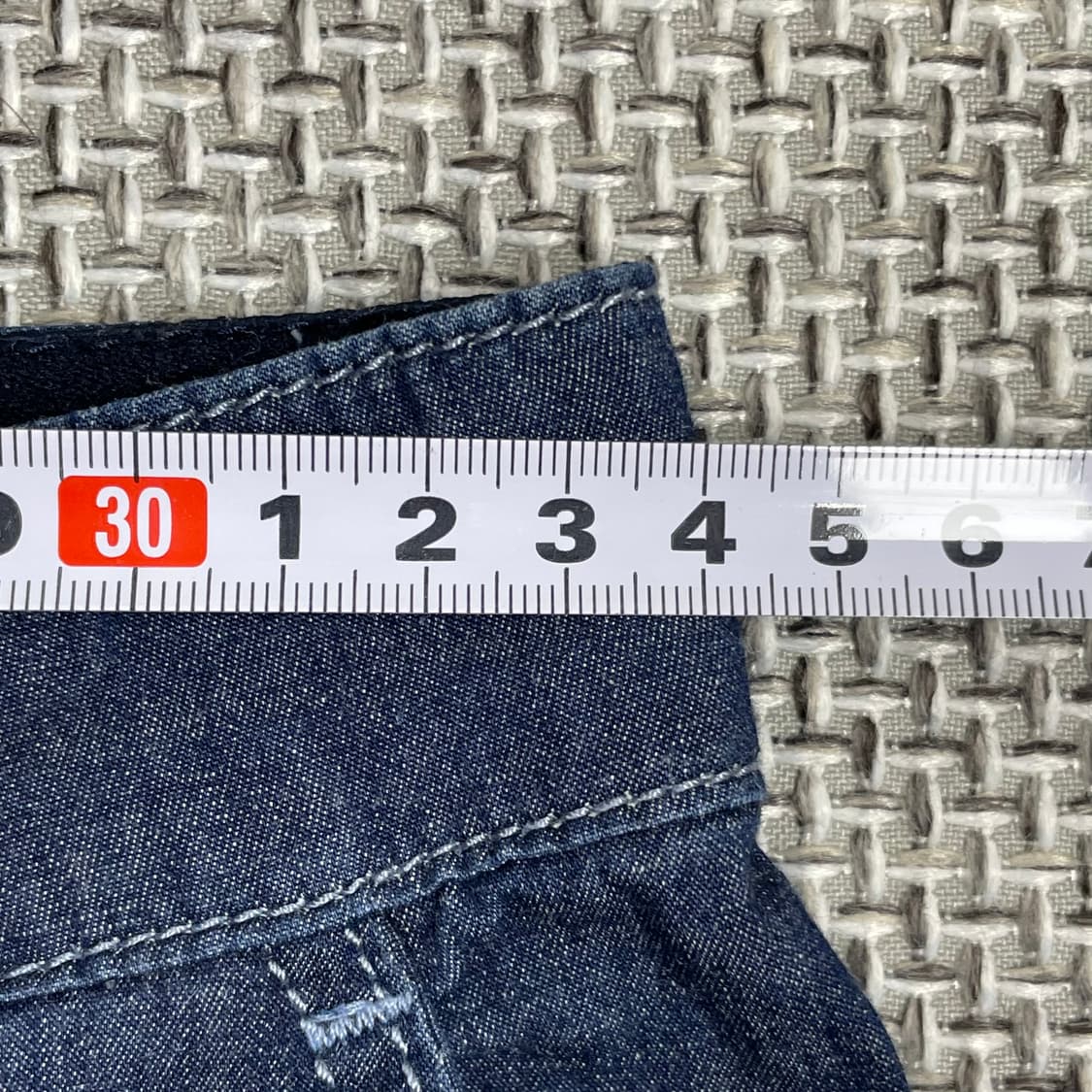 루이까스텔 데님 카고 팬츠 28인치 상품이미지4