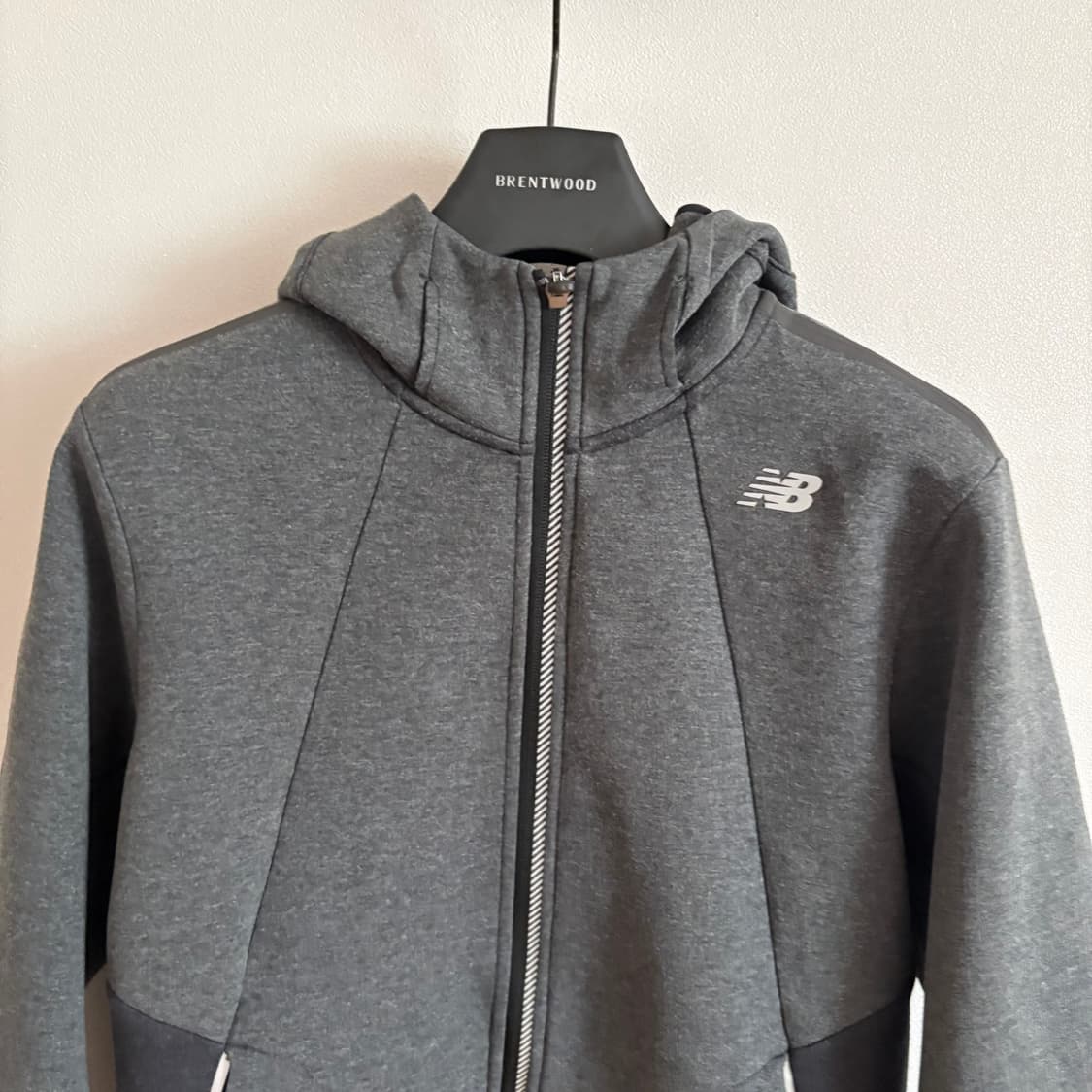 뉴발란스 그레이 후드 집업 자켓 95 상품이미지3