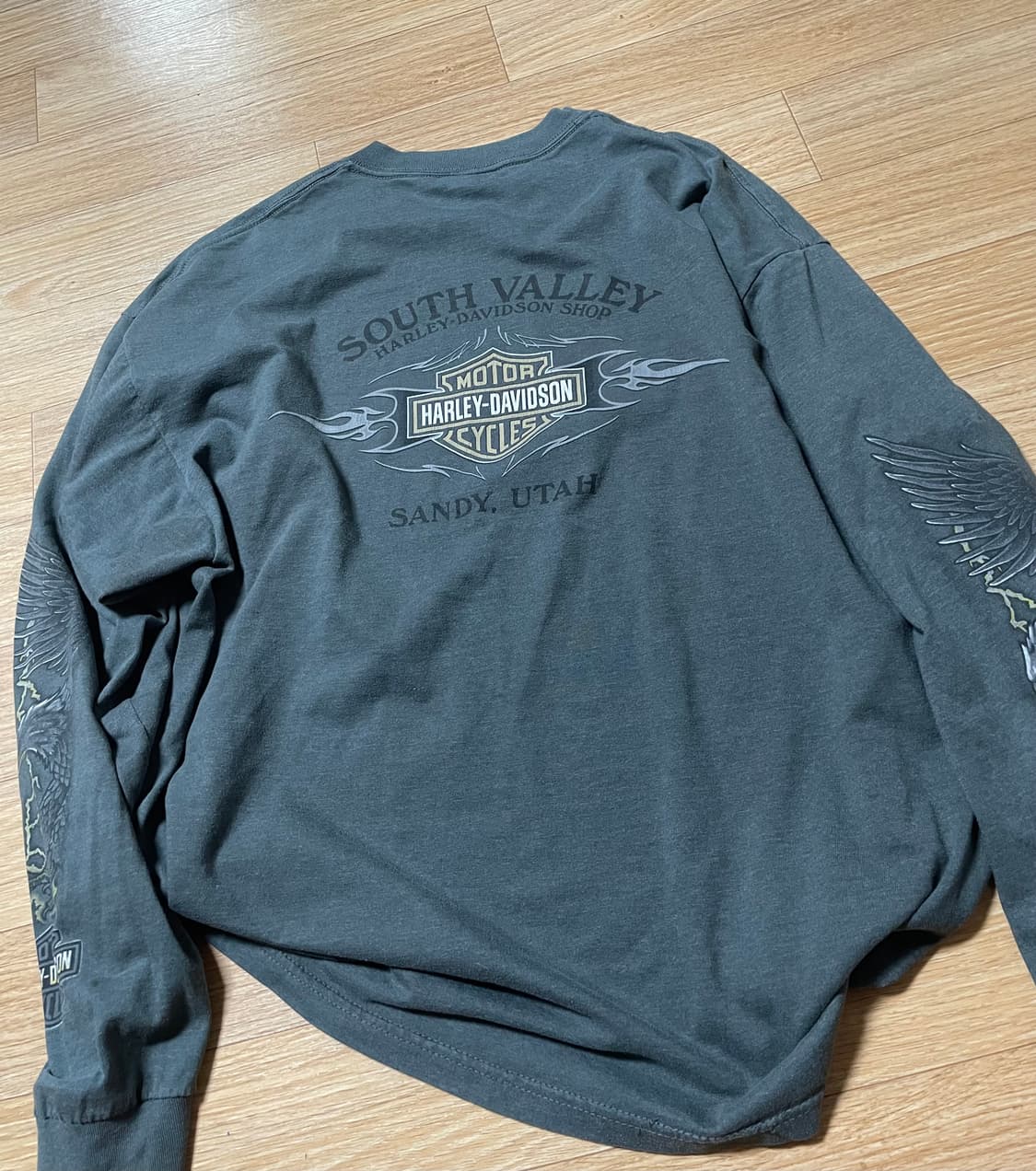 할리데이비슨 라이트닝 롱슬리브 상품이미지3