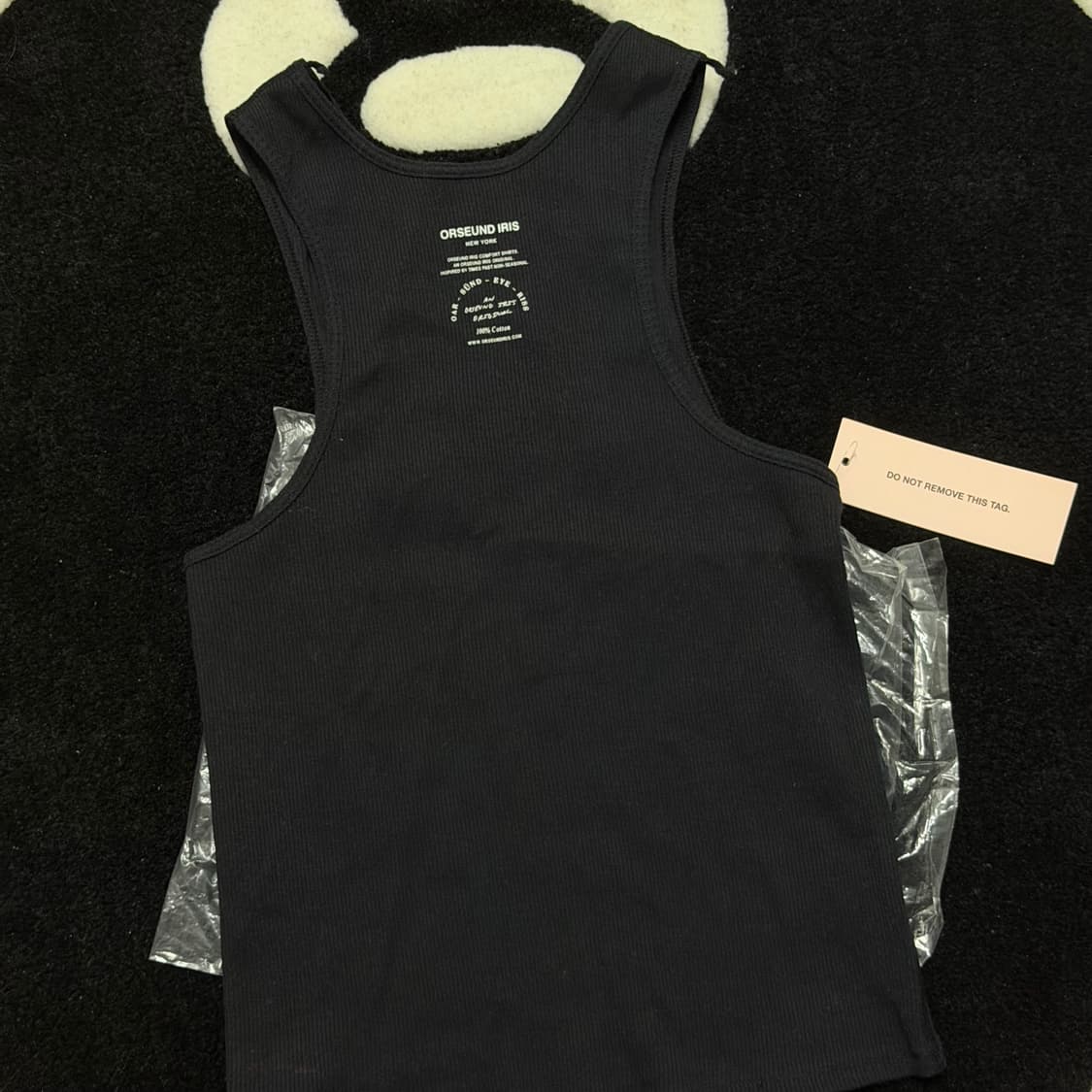 Orseund iris 탱크 탑 블랙 M 상품이미지6