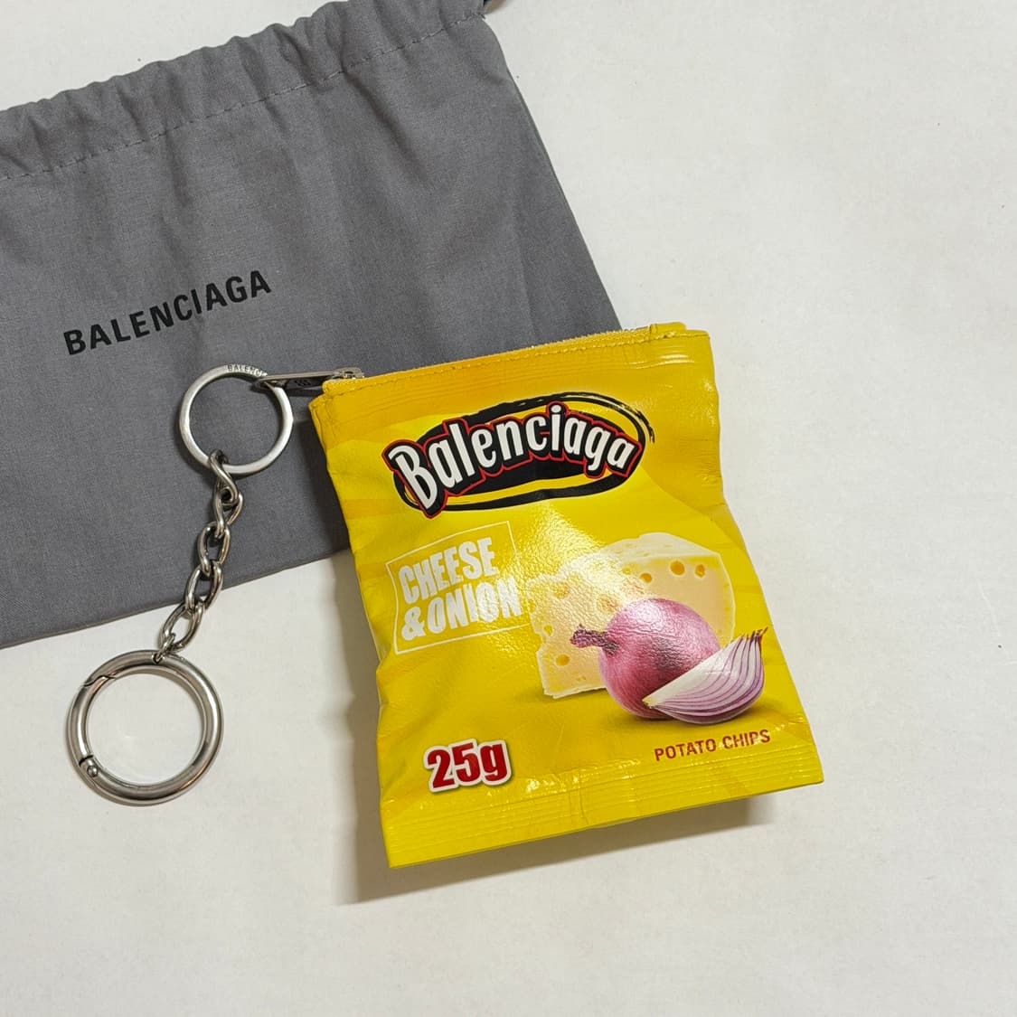 발렌시아가 옐로우 칩스 키링 상품이미지2