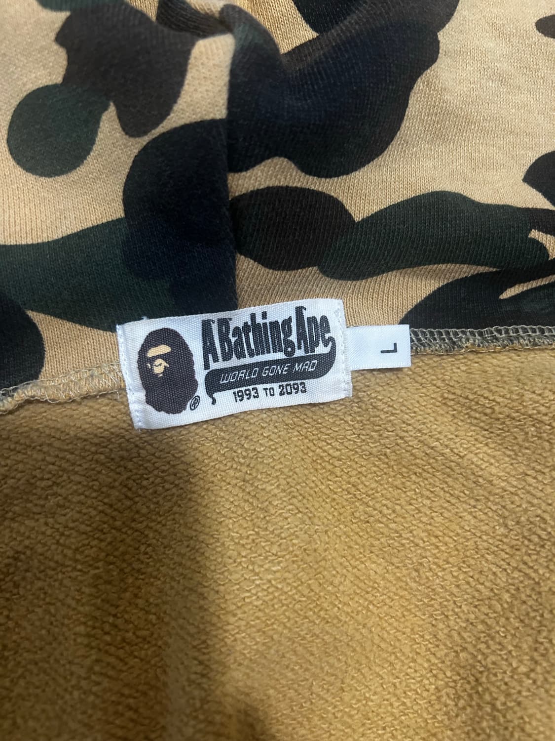 베이프 황계 후드집업 (정품) 오늘만 25 상품이미지4