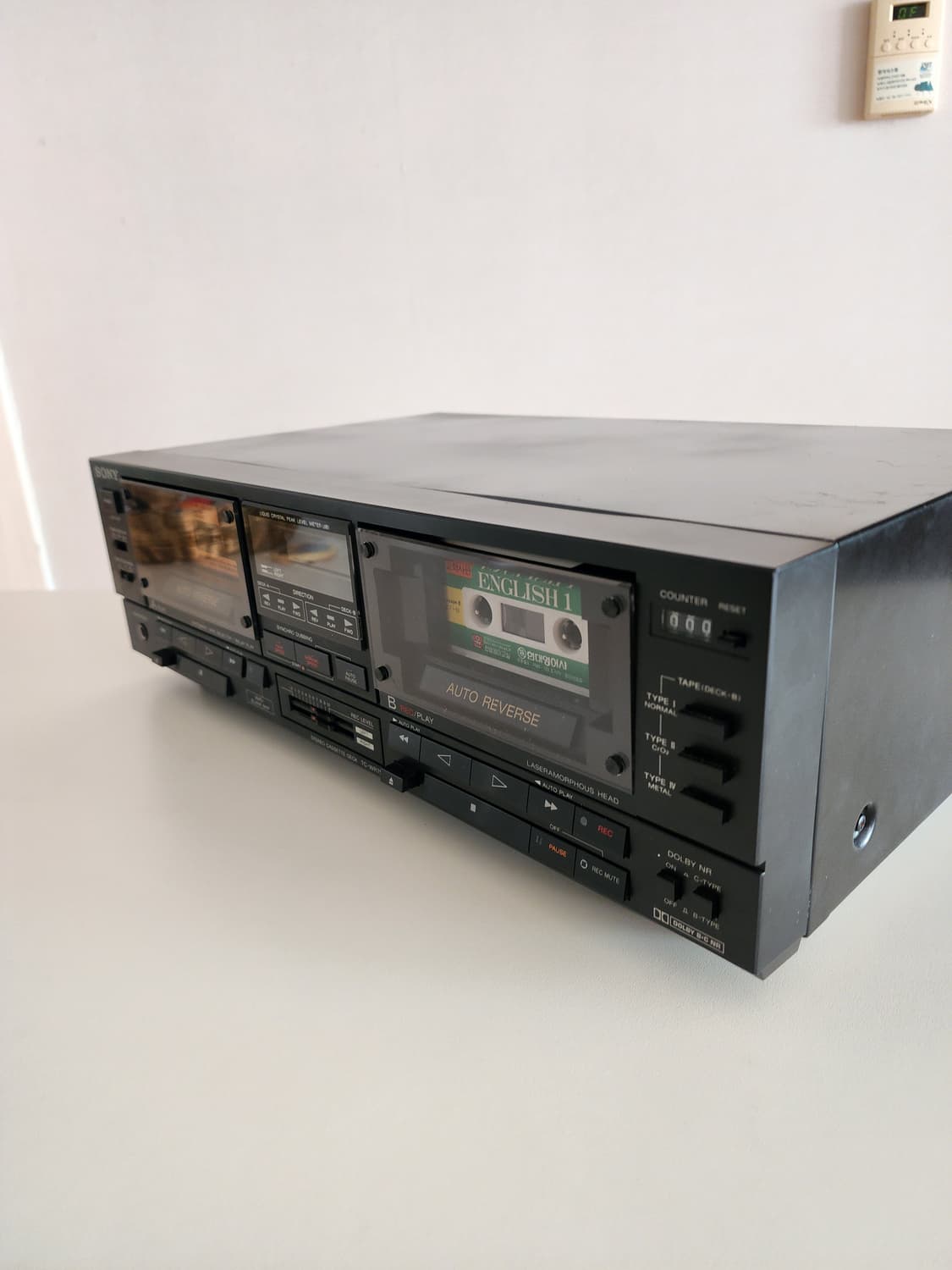 소니 빈티지 카세트 데크 TC-WR750 상품이미지6