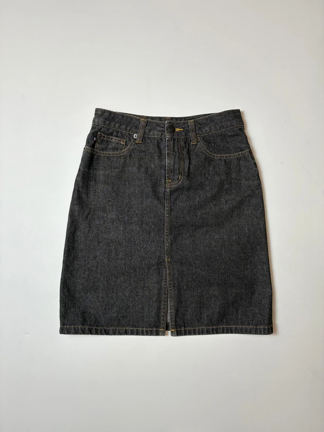 폴로 진스 00's 흑청 데님 스커트 PN8619 상품이미지4