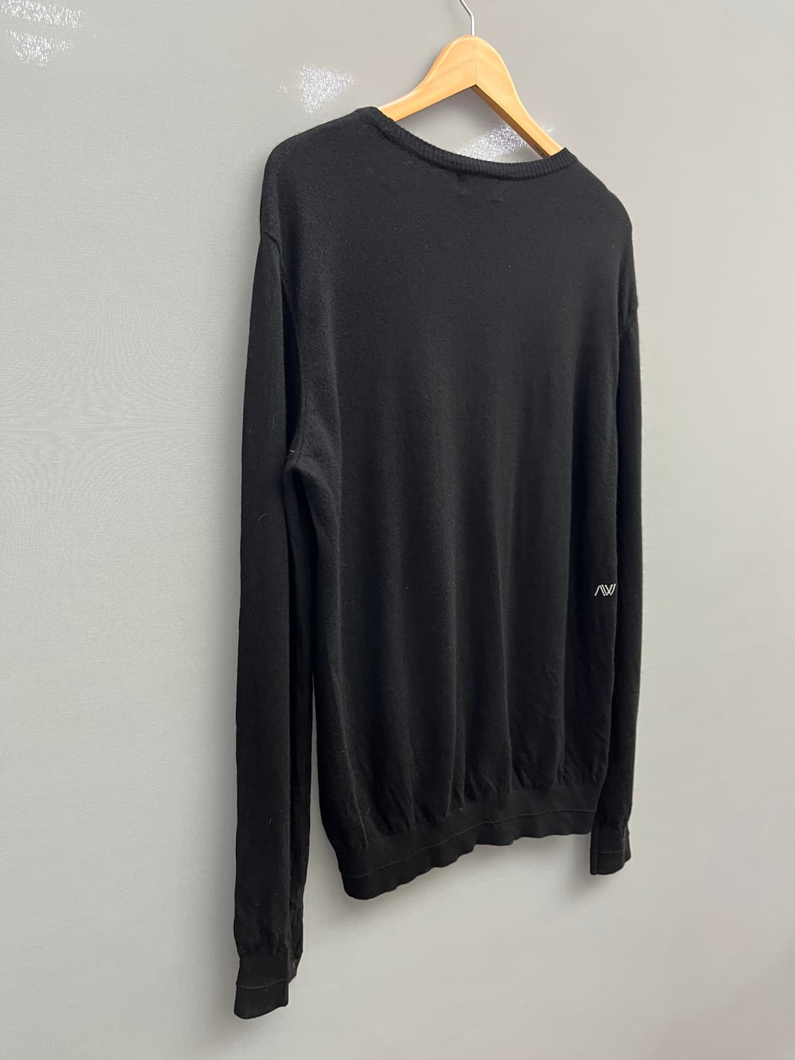 어뉴골프 남성 부클자수 캐시미어풀오버 22년1월 상품이미지6