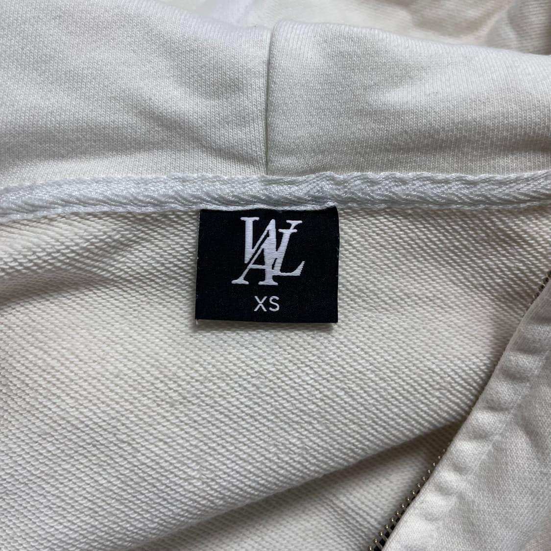 우알롱 시그니처 크롭 후드집업 상품이미지4