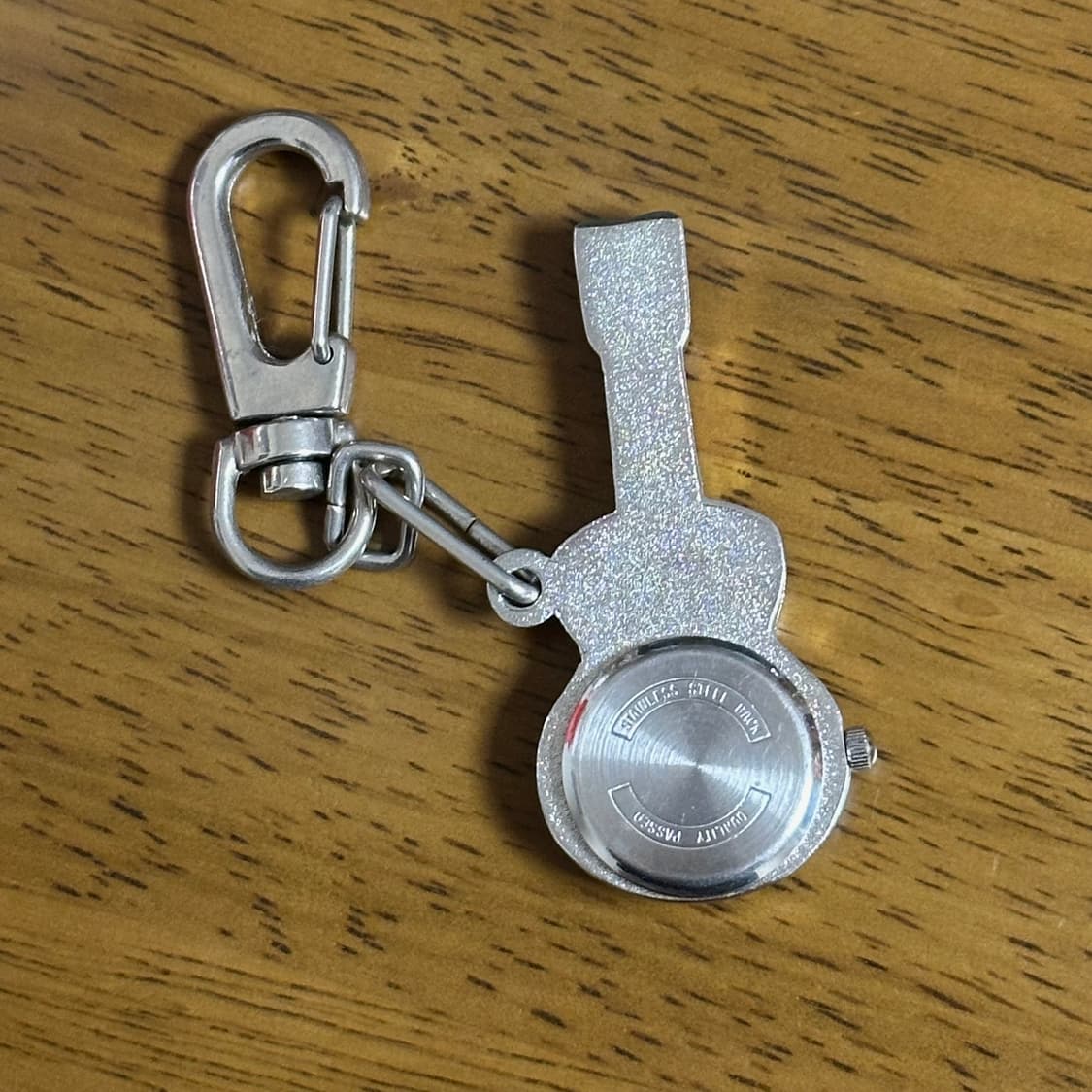 빈티지 통기타 시계키링 상품이미지2