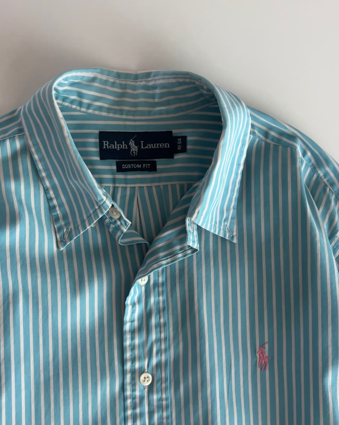 폴로 랄프로렌 하늘색 스트라이프 셔츠 m 정도  상품이미지2