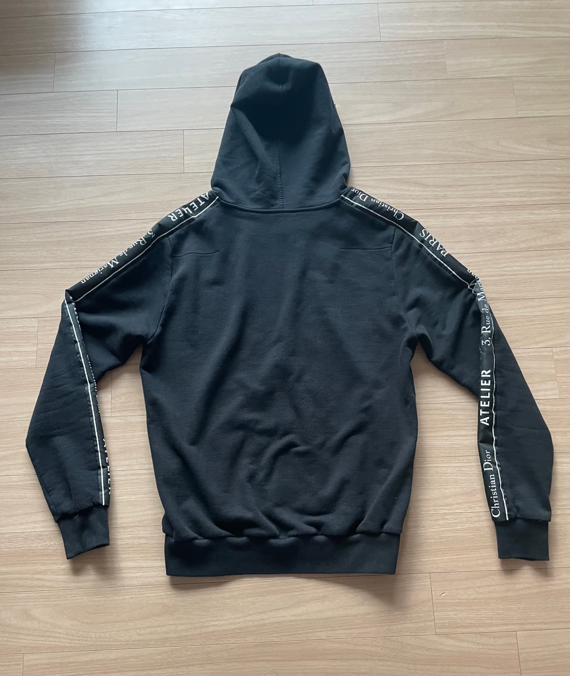 디올 옴므 아뜰리에 후드 집업 블랙 L 상품이미지2