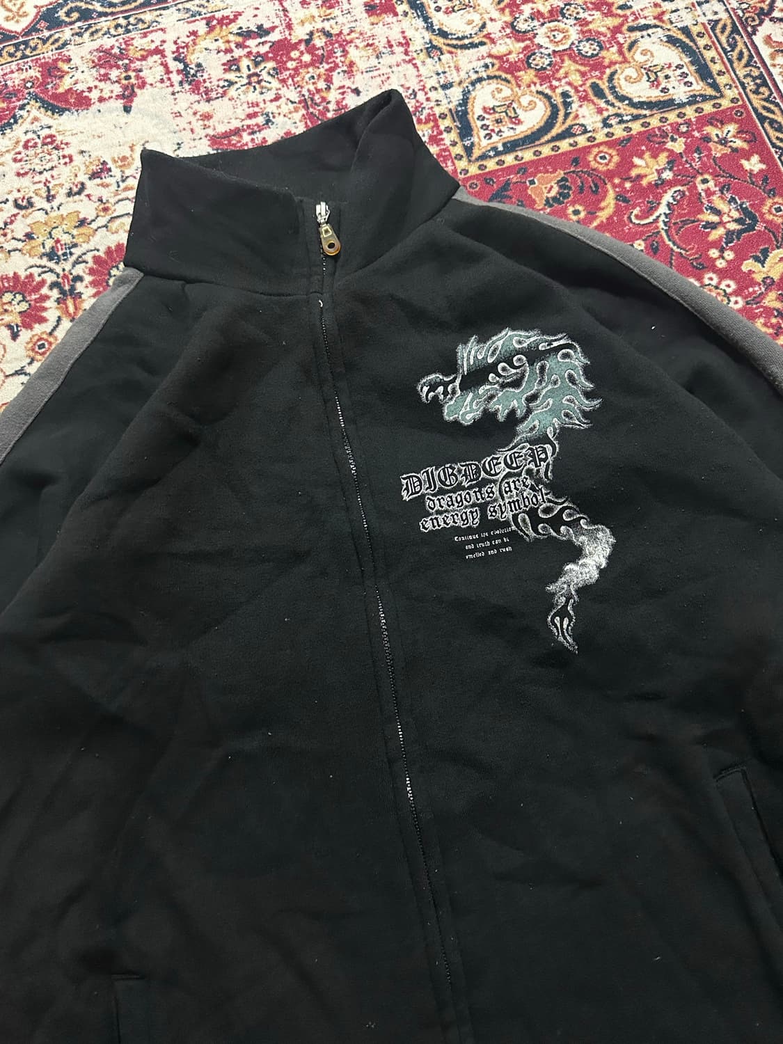 크레이지 데빌 펑크 집업 상품이미지2